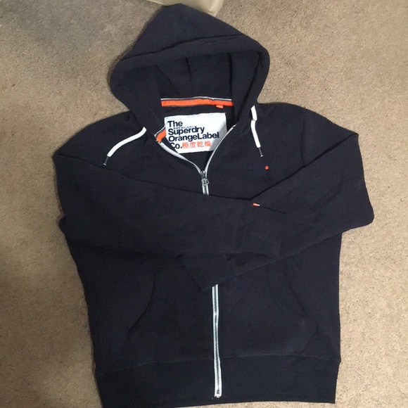 superdry full zip hoodie